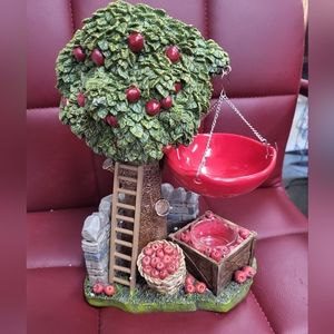 Apple tree wax melt candle burner